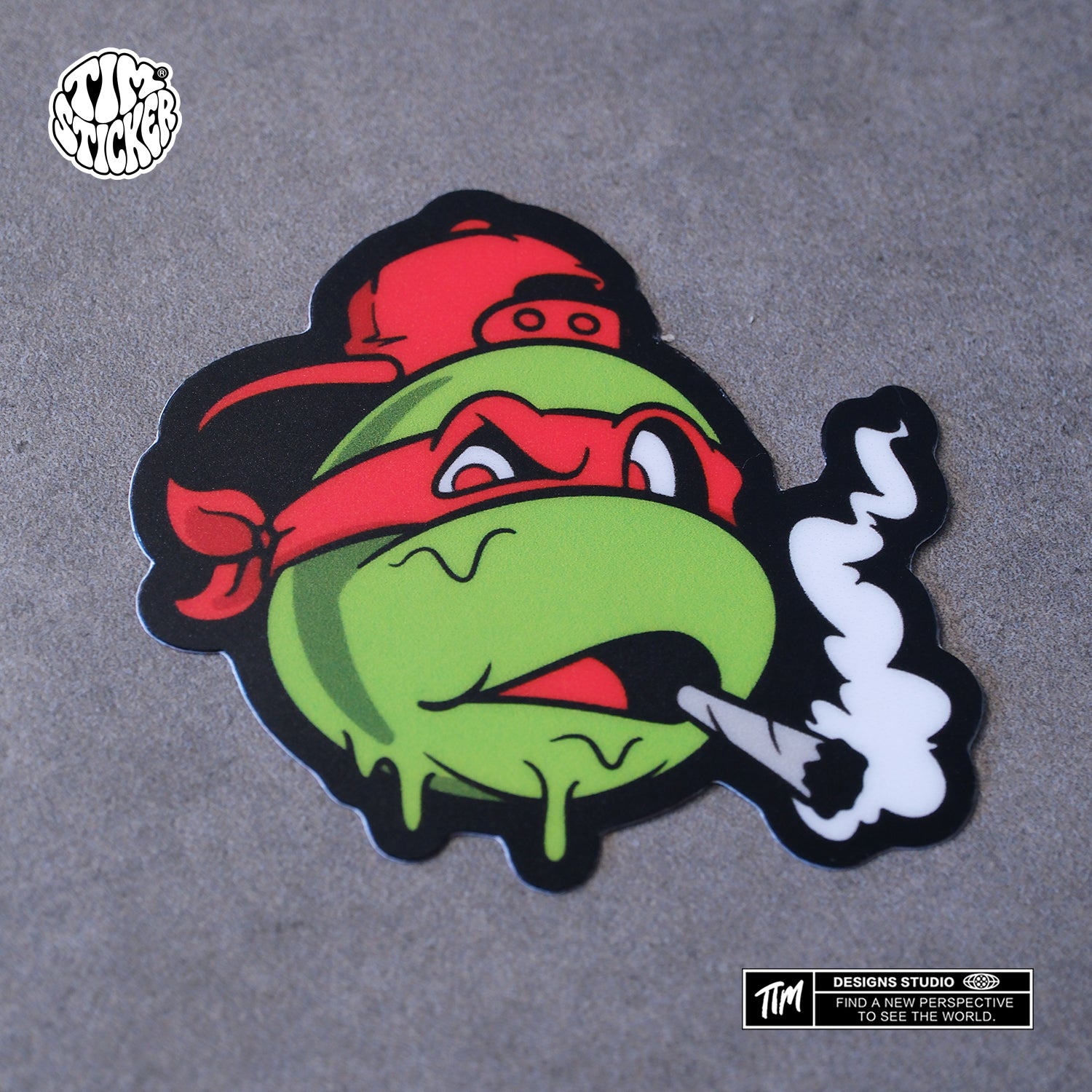 Trendy Waterproof Vinyl Stickers, Japanese Turtles  Decal for Laptop, Water Bottle, Skateboard, Car, Aesthetic Cool UV Resistant Sticker Pack 3 PCS TIM STICKER®