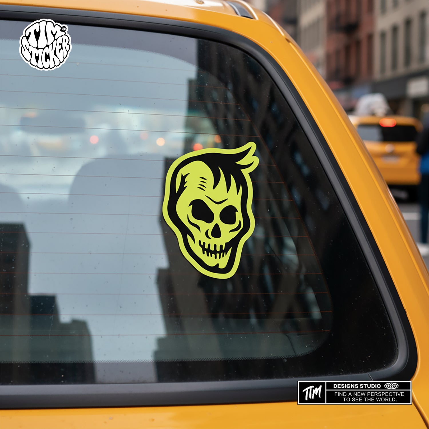 DIE SCREAM Horror Stickers Pack – Spooky Funny Scream Vinyl Decals for Laptop, Water Bottle, Skateboard, Phone Case, Dark Aesthetic Stickers, 7 PCS, Not Reusable TIM STICKER®