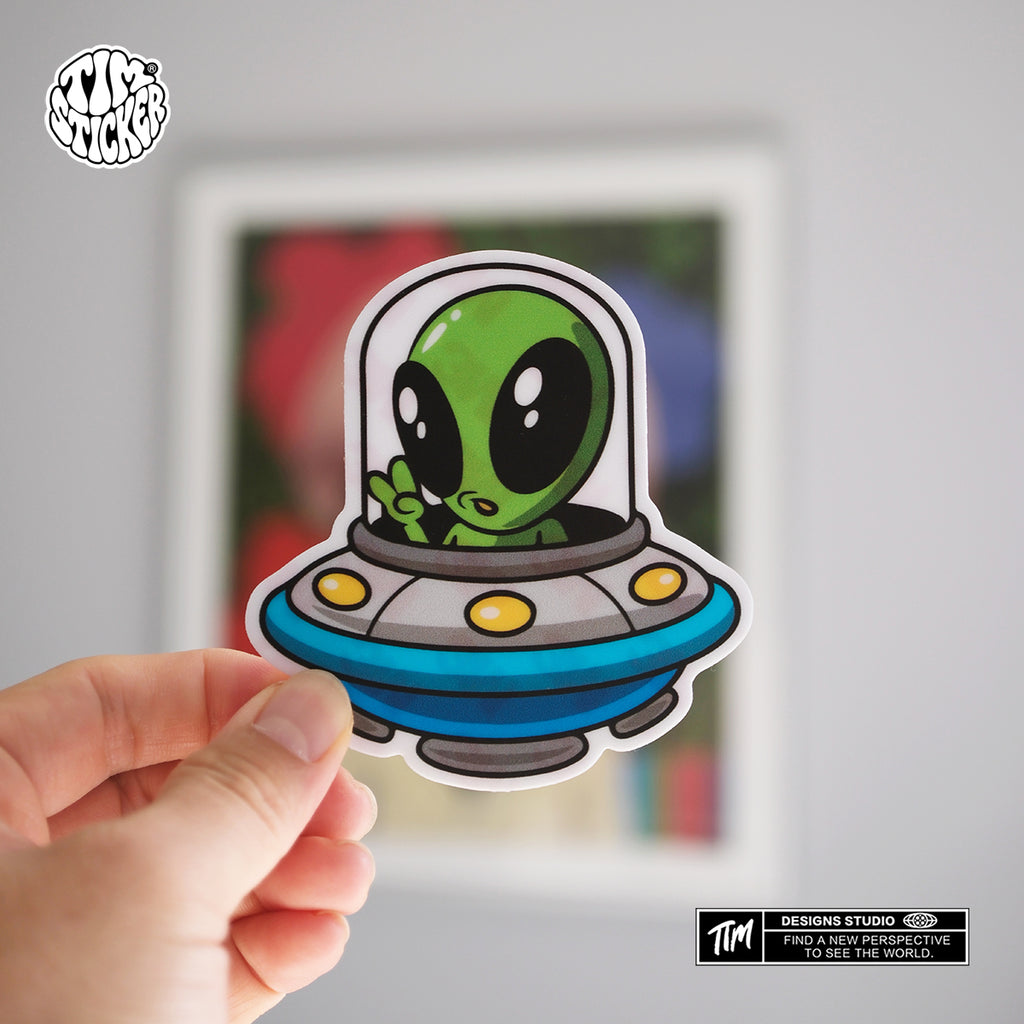 Welcome to Nebula Waterproof Stickers Pack – Funny Trendy Patterns Vinyl Decals for Laptop, Water Bottle, Skateboard, Phone Case, Cool Trendy Sticker for Teens 3 PCS, Not Reusable TIM STICKER®