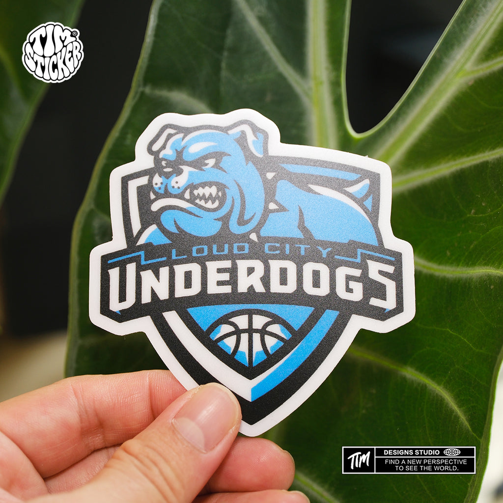Bull Dog Waterproof Stickers Pack – Funny Trendy Club Patterns Vinyl Decals for Laptop, Water Bottle, Skateboard, Phone Case, Cool Trendy Sticker 3 PCS, Not Reusable TIM STICKER®