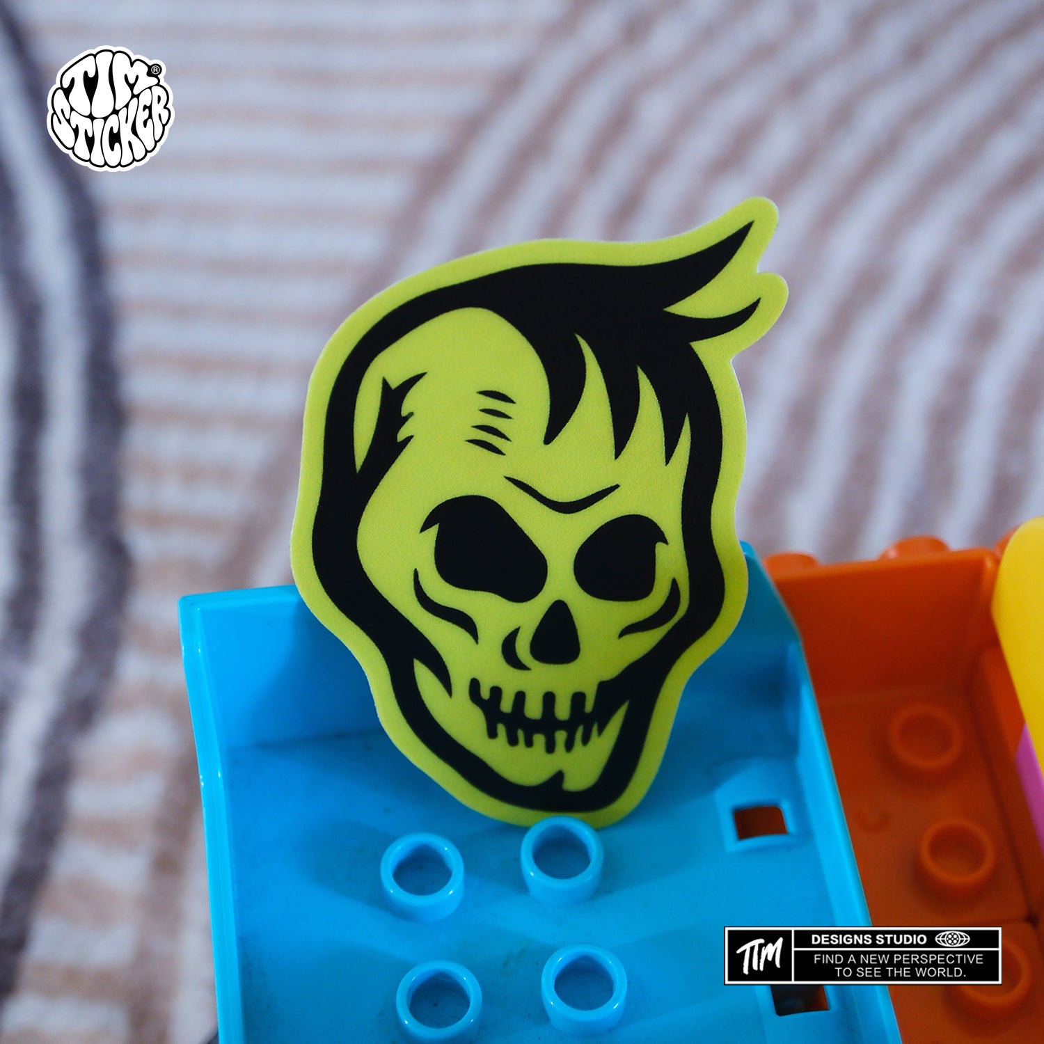 DIE SCREAM Horror Stickers Pack – Spooky Funny Scream Vinyl Decals for Laptop, Water Bottle, Skateboard, Phone Case, Dark Aesthetic Stickers, 7 PCS, Not Reusable TIM STICKER®