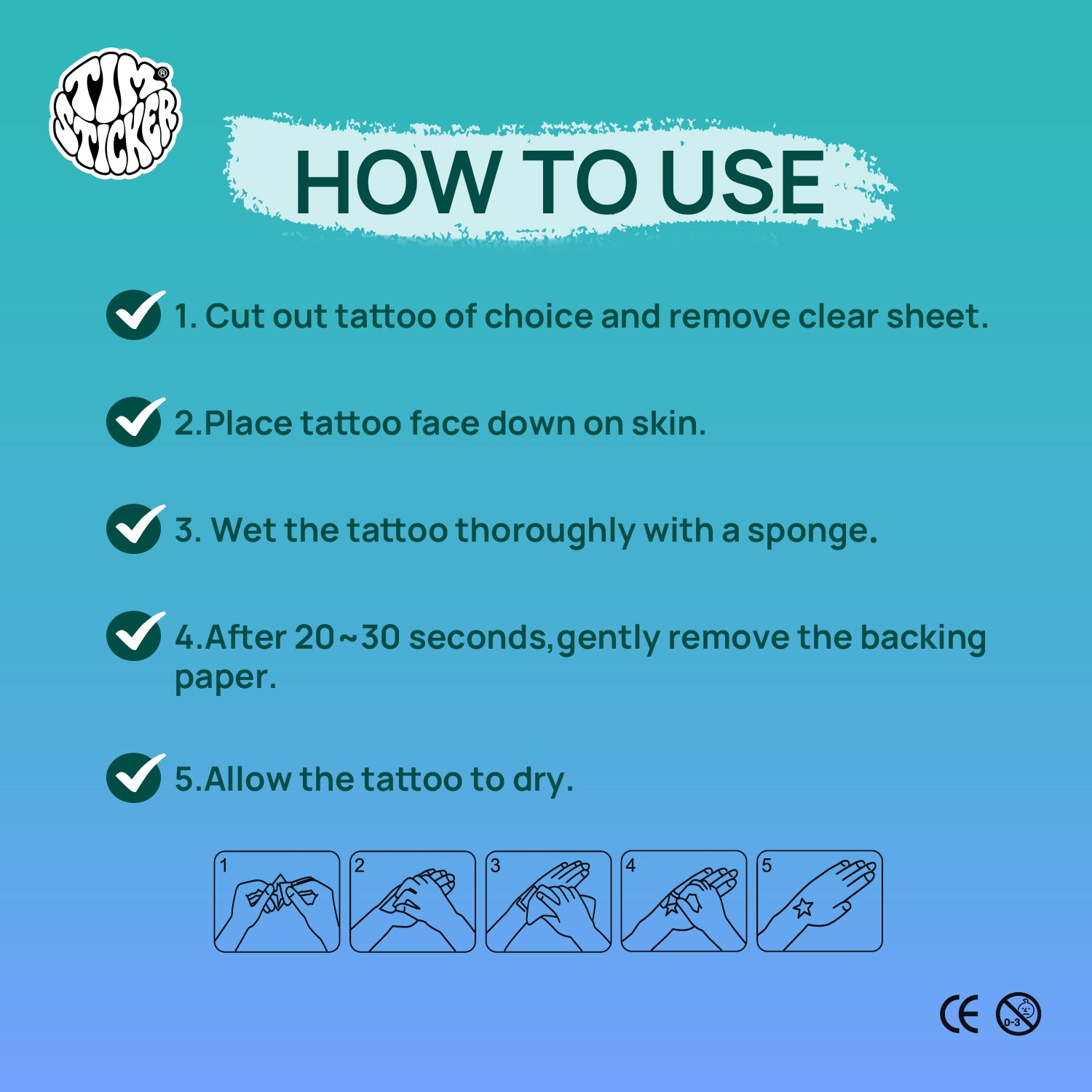 Skulls Temporary Tattoos, 1 Set 8 Sheets Semi Permanent Tattoo, Adult Art Design Temporary Tattoos, Lasts 5-7 Days, Waterproof & Easy to Apply, Realistic Look, No Adhesive, No Reflection, TIM STICKER®