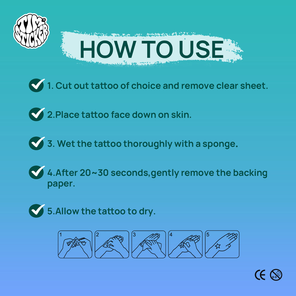 Love and Death Tattoos, 1 Set 9 Sheets Semi Permanent Tattoo, Adult Art Design Temporary Tattoos, Lasts 5-7 Days, Waterproof & Easy to Apply, Realistic Look, No Adhesive, No Reflection, TIM STICKER®