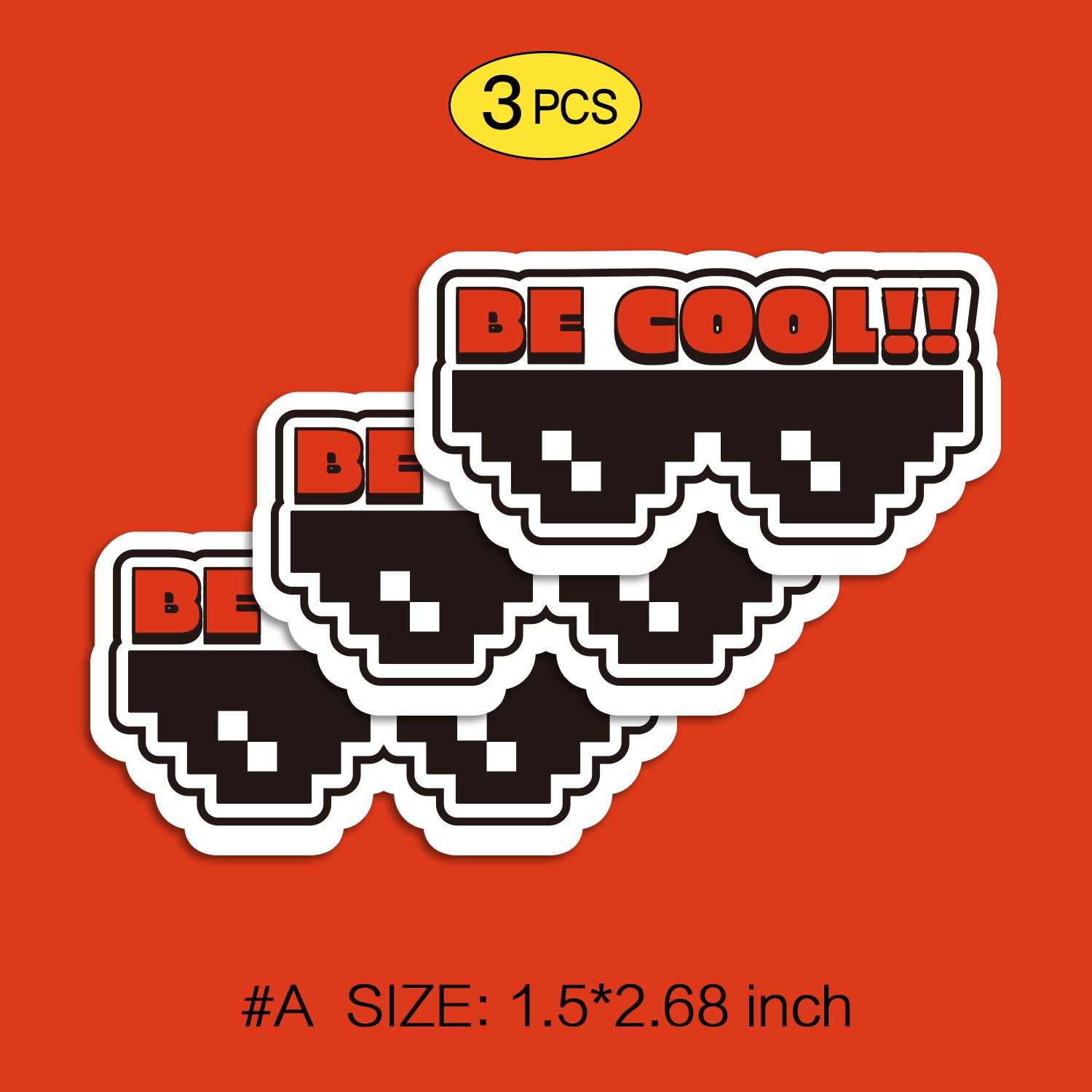 Kart Racing Waterproof Stickers Set, Trendy Cartoon Outdoor Style Sticker Decal for Laptop, Water Bottle, Car, Skateboard, 3 PCS, Not Reusable TIM STICKER®