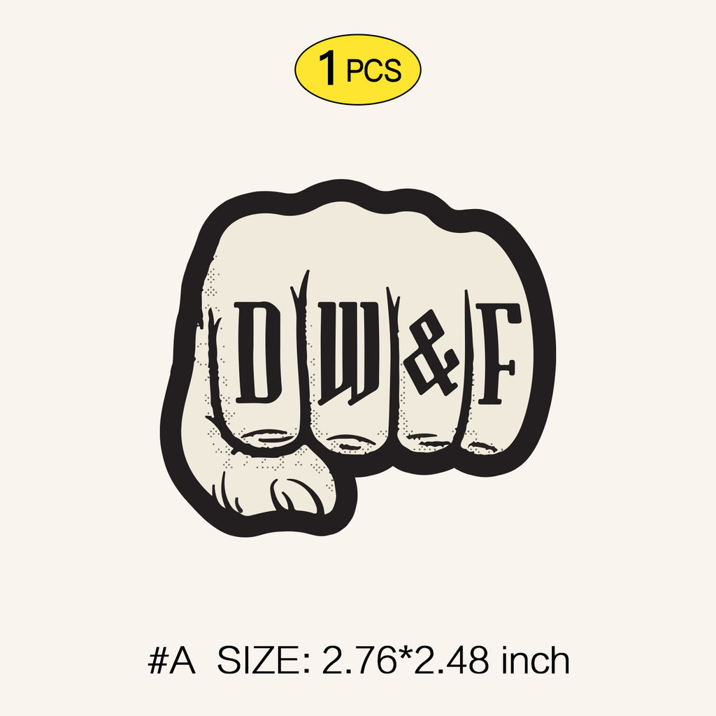 Dirt-World & Friends Car Stickers Set, 4 Patterns, Waterproof & Scratch-Resistant, Not Reusable TIM STICKER®