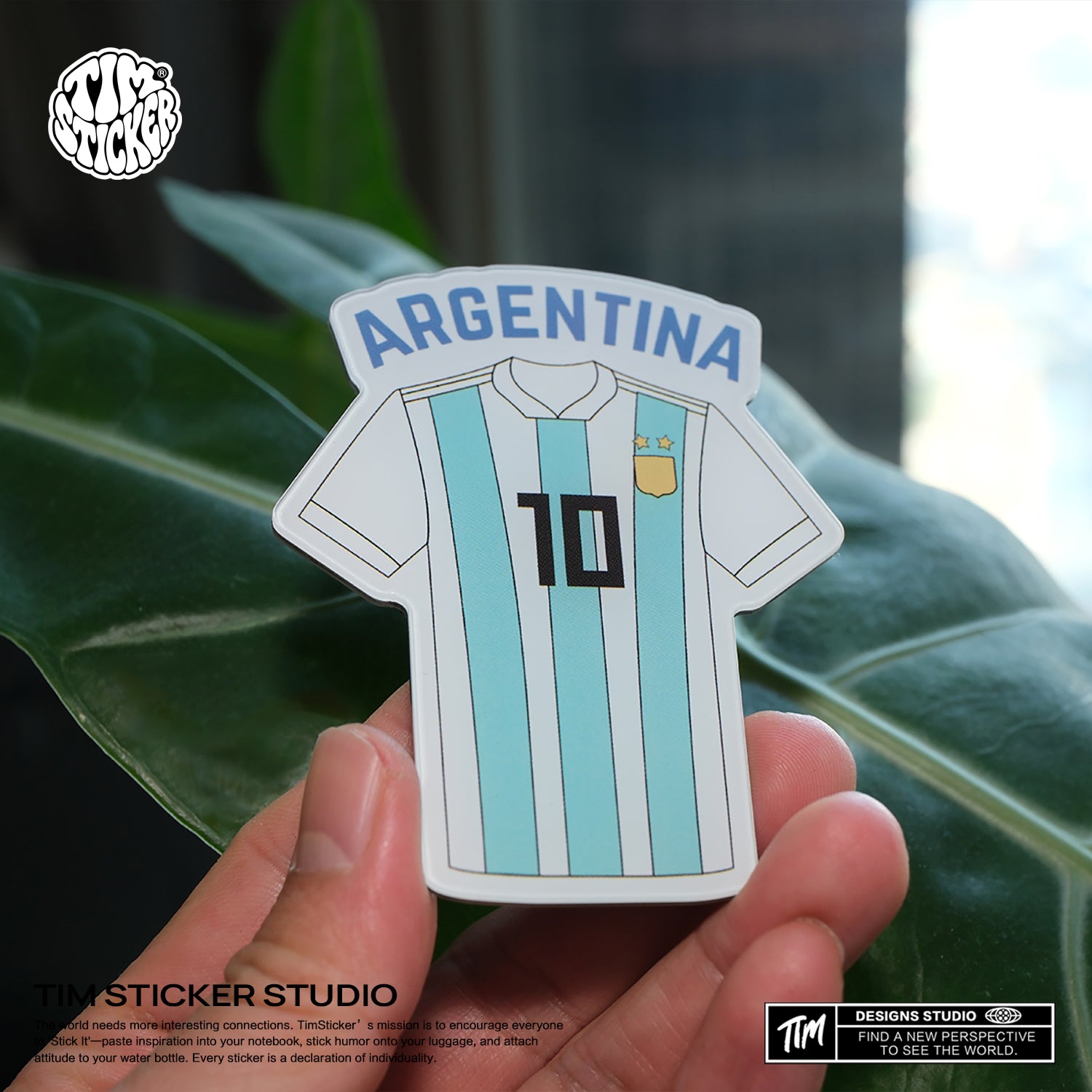 Strong Magnetic Scratch-Free Argentina Number 10 Messi Pattern Refrigerator Magnets MacAllister Liverpool FC TIM STICKER®