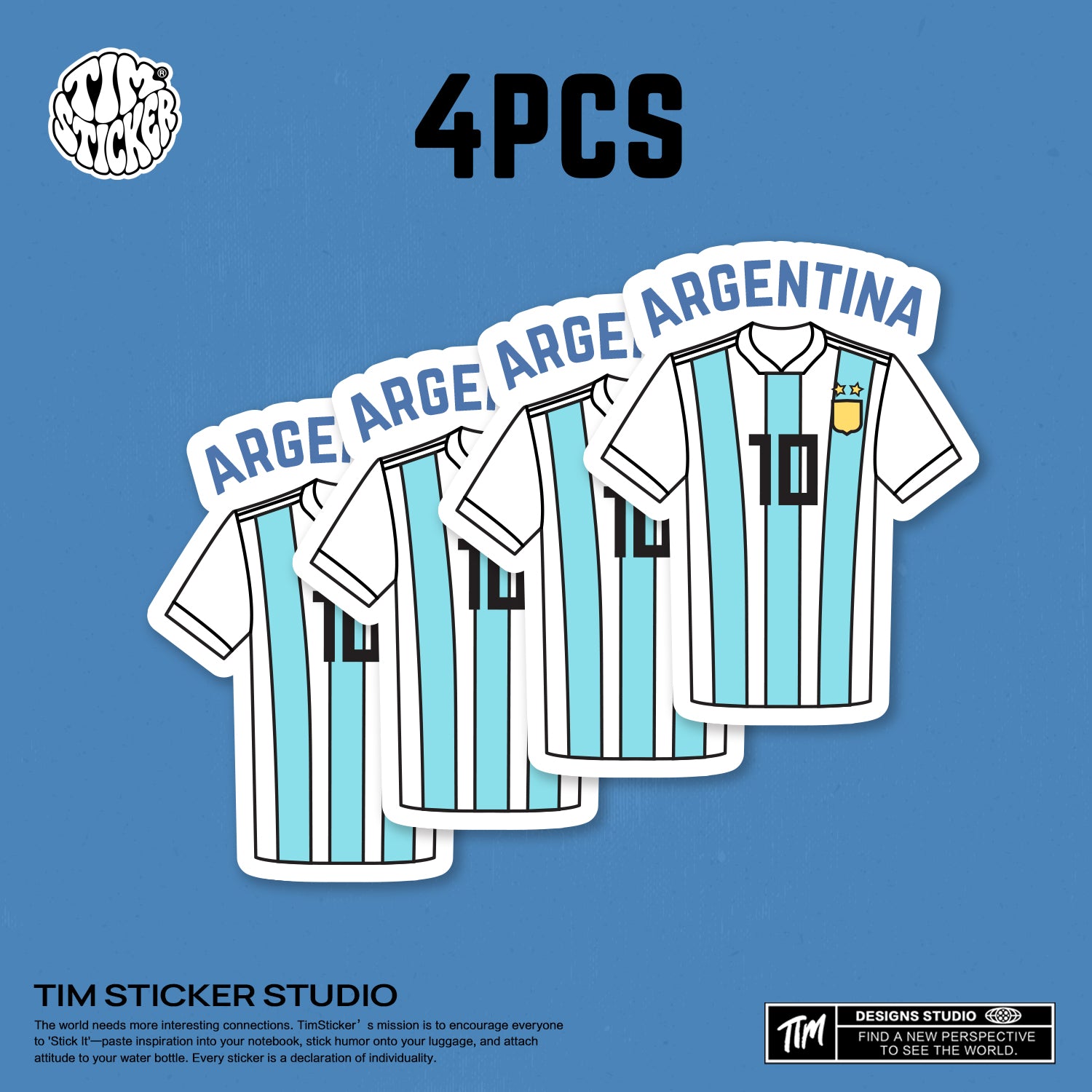 Strong Magnetic Scratch-Free Argentina Number 10 Messi Pattern Refrigerator Magnets MacAllister Liverpool FC TIM STICKER®