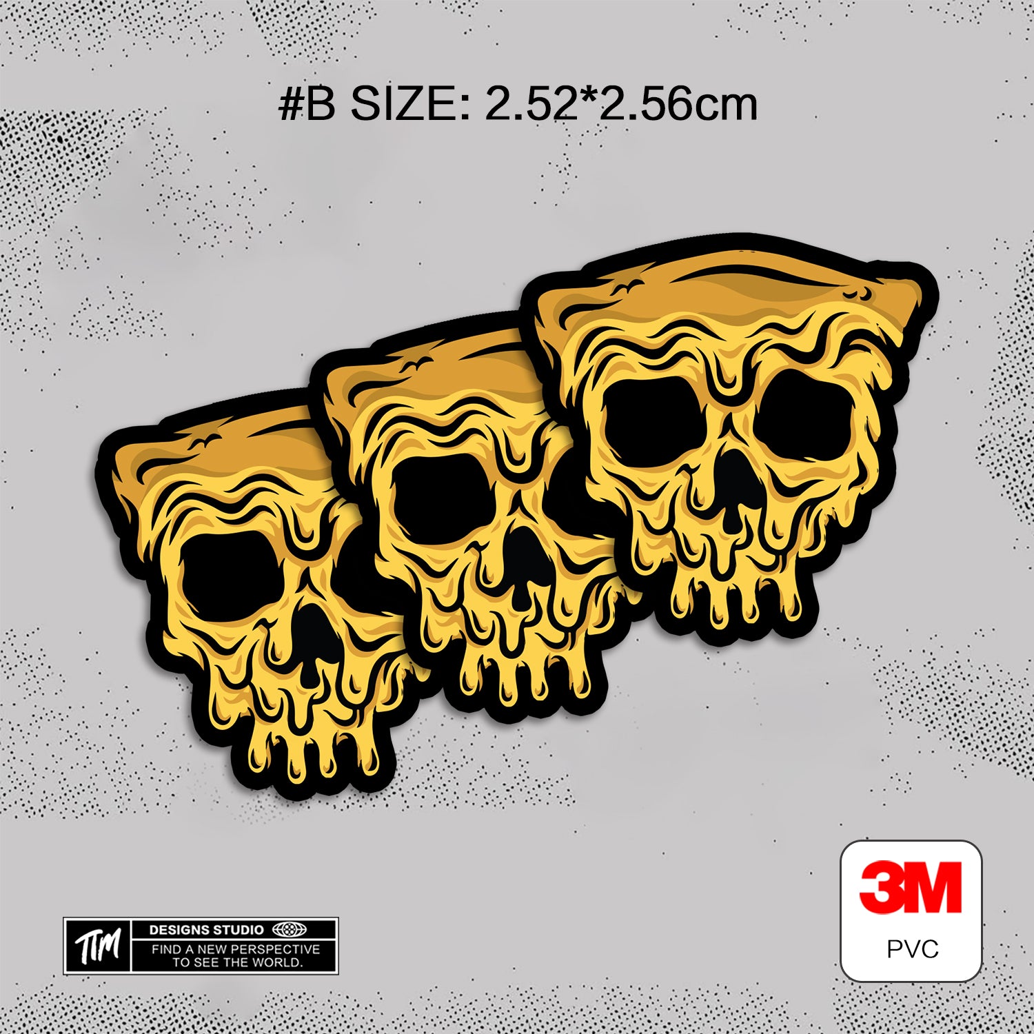 DIE SCREAM Horror Stickers Pack – Spooky Funny Scream Vinyl Decals for Laptop, Water Bottle, Skateboard, Phone Case, Dark Aesthetic Stickers, 7 PCS, Not Reusable TIM STICKER®