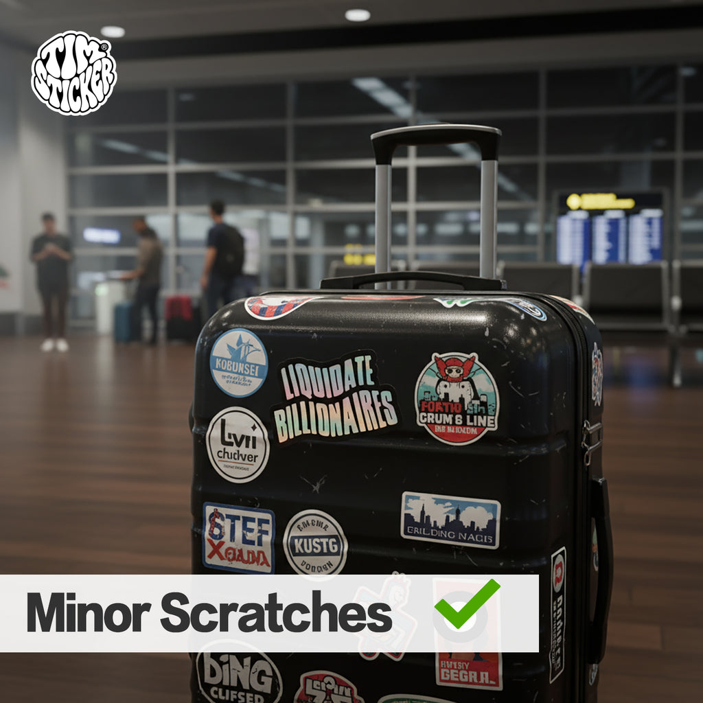 Billionaires Word Patterns Street Style Fun Stickers, Waterproof & Durable, 3 PCS, Not Reusable TIM STICKER®