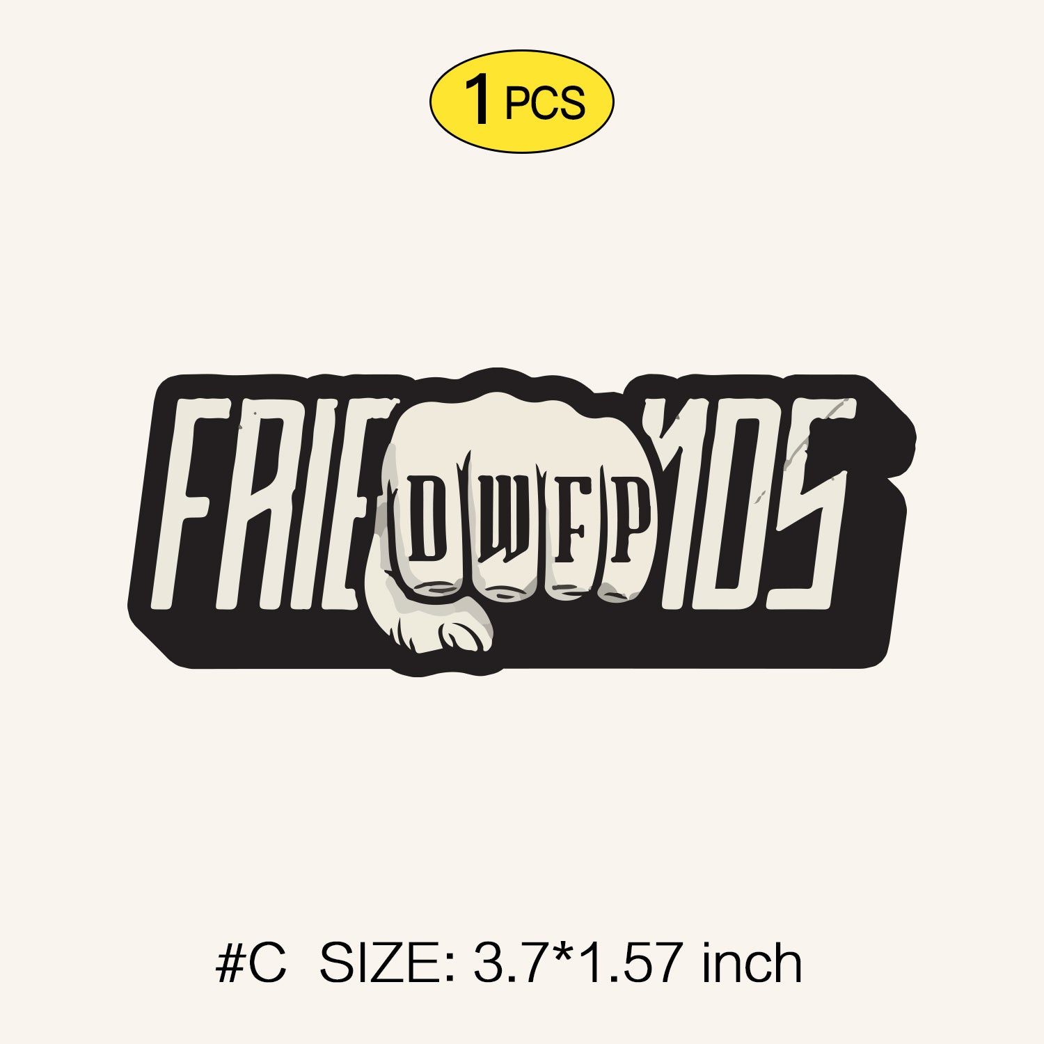 Dirt-World & Friends Car Stickers Set, 4 Patterns, Waterproof & Scratch-Resistant, Not Reusable TIM STICKER®