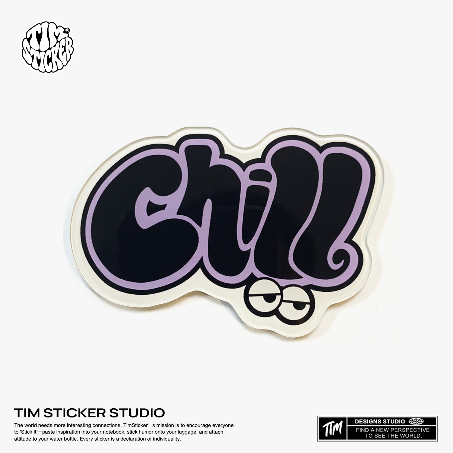 Strong Magnetic Scratch-Free Chill Pattern Refrigerator Magnets, Protects Refrigerator Surface Without Marks TIM STICKER®