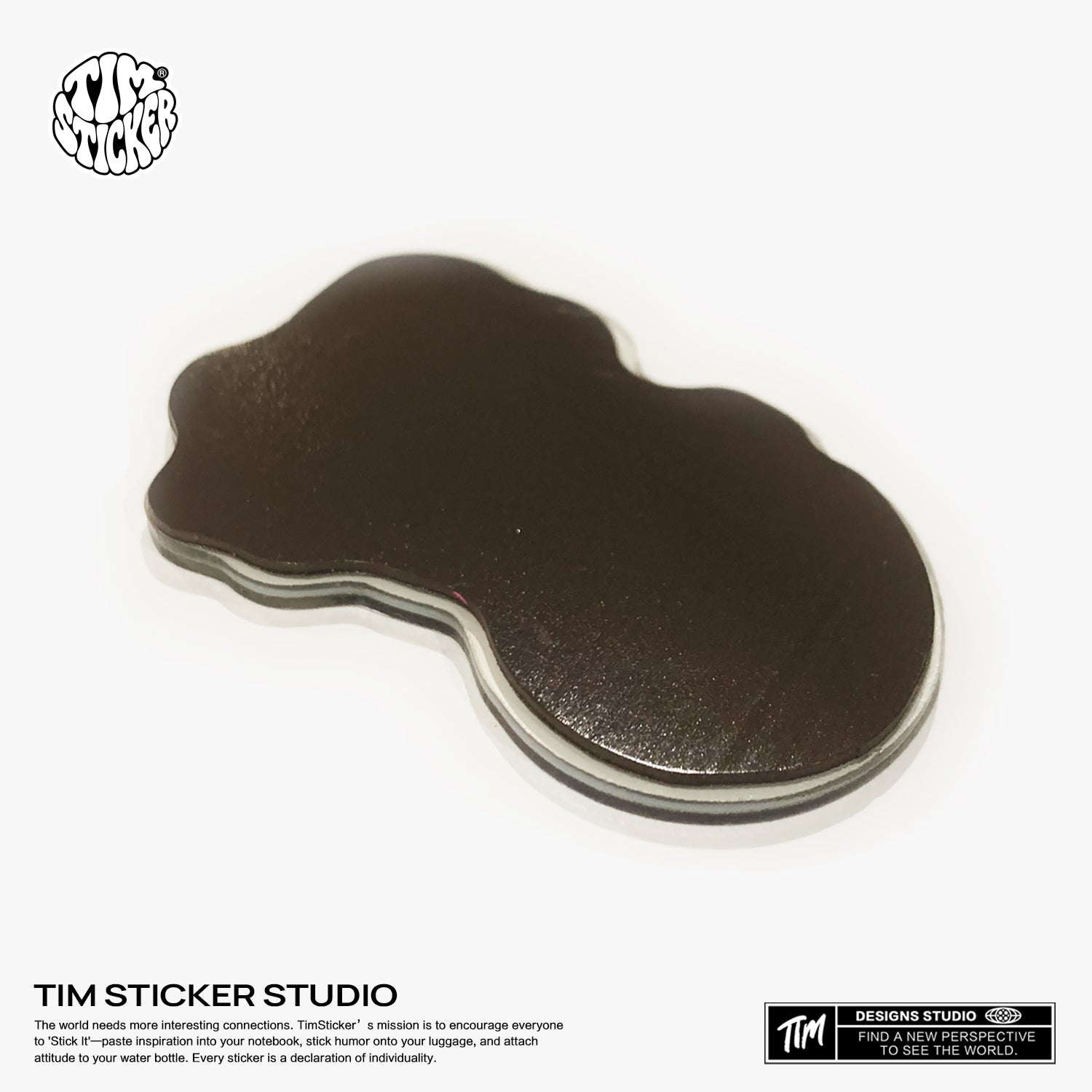 Strong Magnetic Scratch-Free Chill Pattern Refrigerator Magnets, Protects Refrigerator Surface Without Marks TIM STICKER®