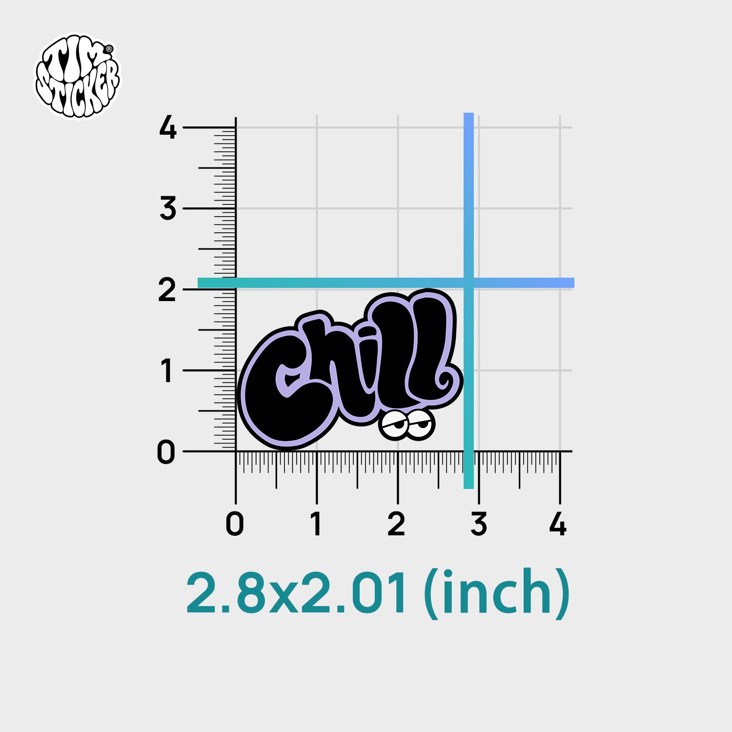 Strong Magnetic Scratch-Free Chill Pattern Refrigerator Magnets, Protects Refrigerator Surface Without Marks TIM STICKER®