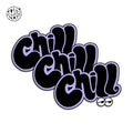 Chill Vinyl Car Window Sticker – Cool Graffiti Style Decal for Auto, Laptop & Window, 3 PCS, Not Reusable TIM STICKER®