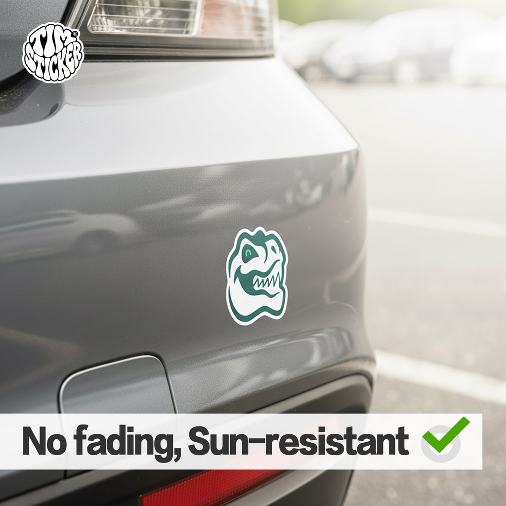 Dinosaur Patterns Street Style Water Bottle Stickers, Waterproof & Durable, 13PCS, Not Reusable TIM STICKER®