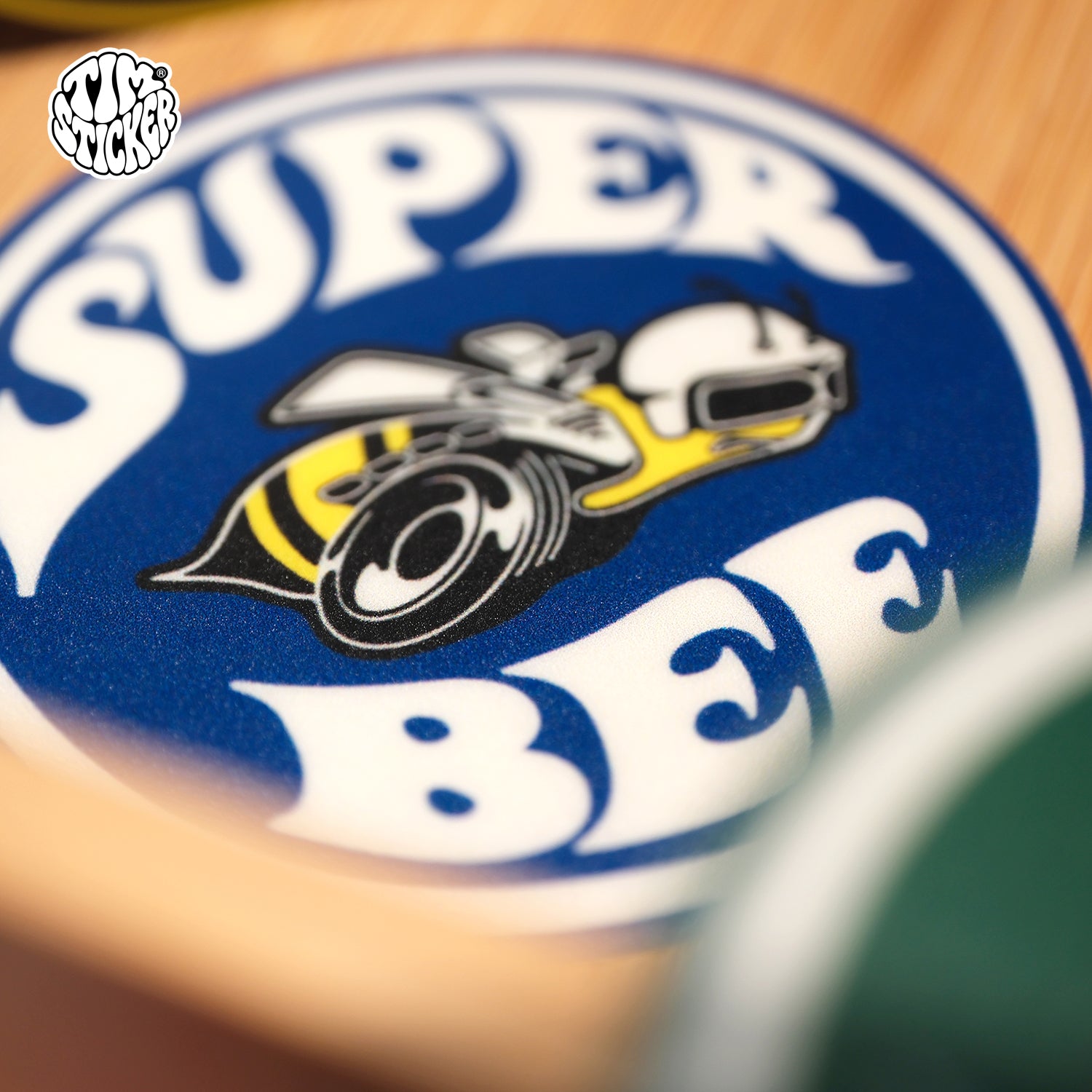 Dodge Super Bee Graffiti Sticker – Angry Bulldog Street Style Vinyl Decal for Cars, Laptops & Skate Gear, 3 PCS, Not Reusable TIM STICKER®