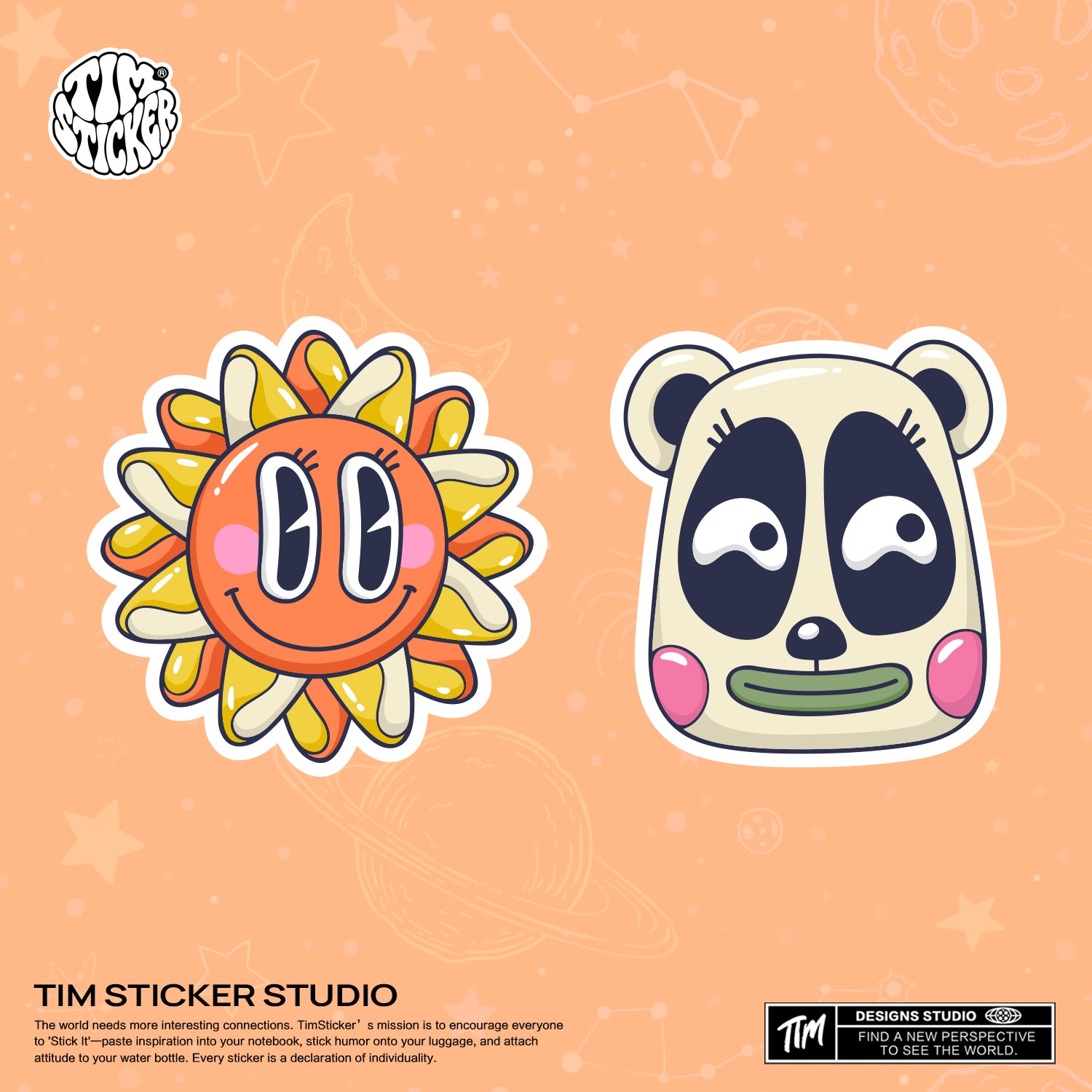 Strong Magnetic Scratch-Free Doodle Monster Pattern Refrigerator Magnets, Protects Refrigerator Surface Without Marks TIM STICKER®