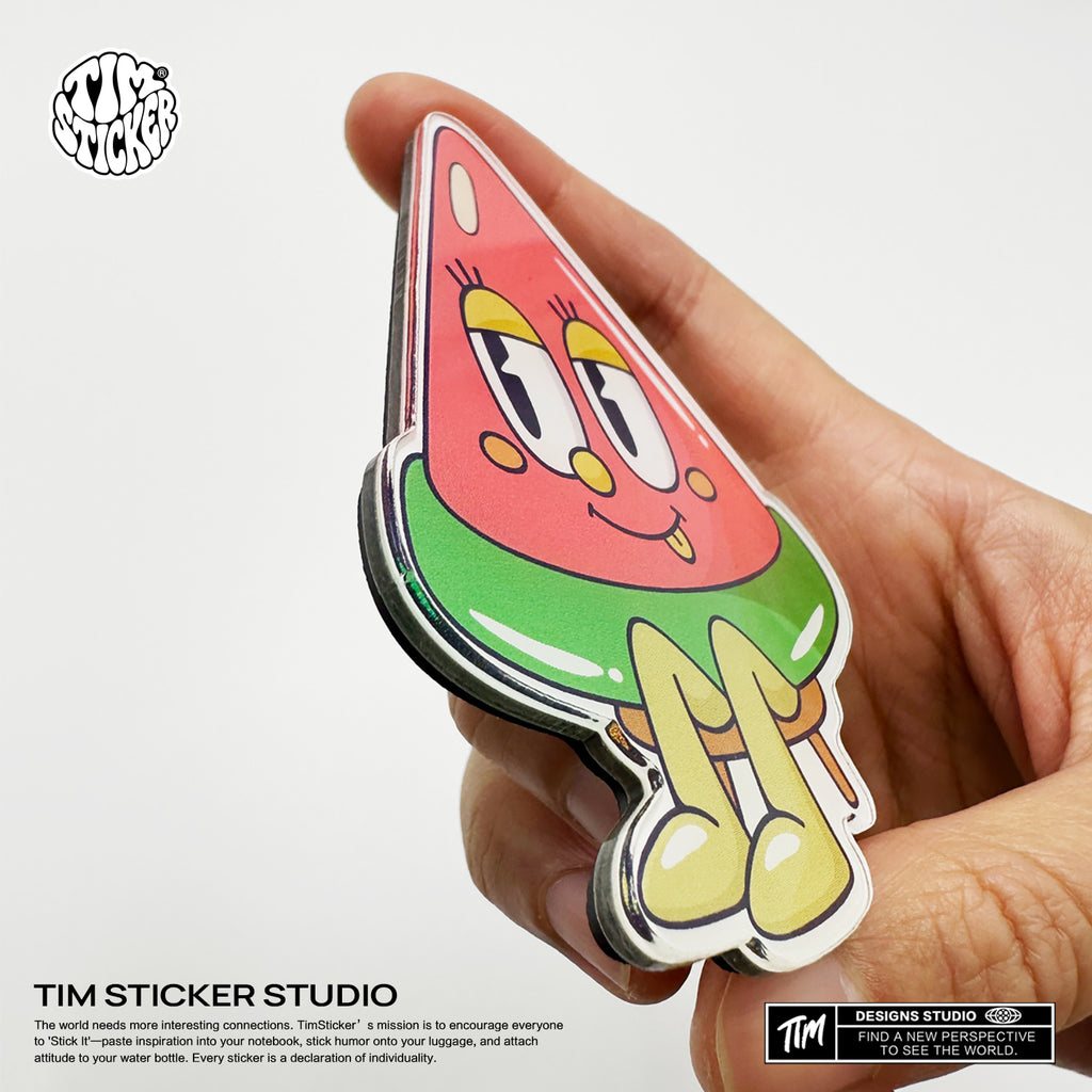 Strong Magnetic Scratch-Free Doodle Monster Pattern Refrigerator Magnets, Protects Refrigerator Surface Without Marks TIM STICKER®