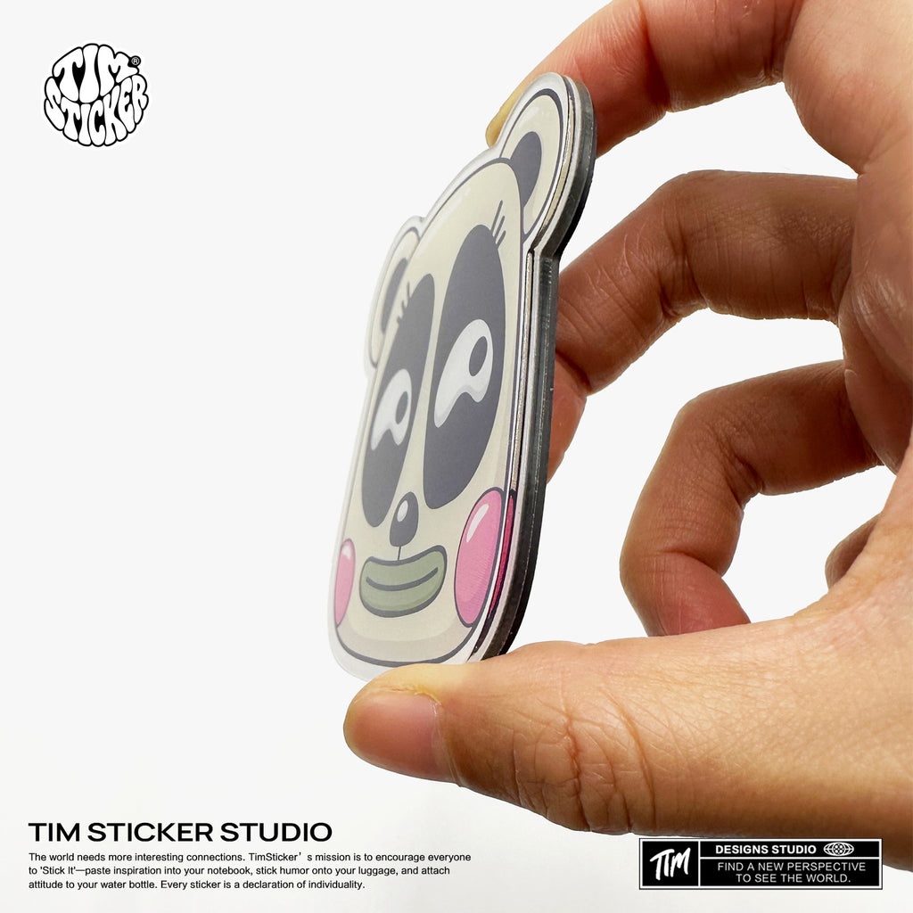 Strong Magnetic Scratch-Free Doodle Monster Pattern Refrigerator Magnets, Protects Refrigerator Surface Without Marks TIM STICKER®