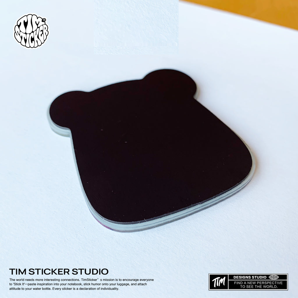 Strong Magnetic Scratch-Free Doodle Monster Pattern Refrigerator Magnets, Protects Refrigerator Surface Without Marks TIM STICKER®