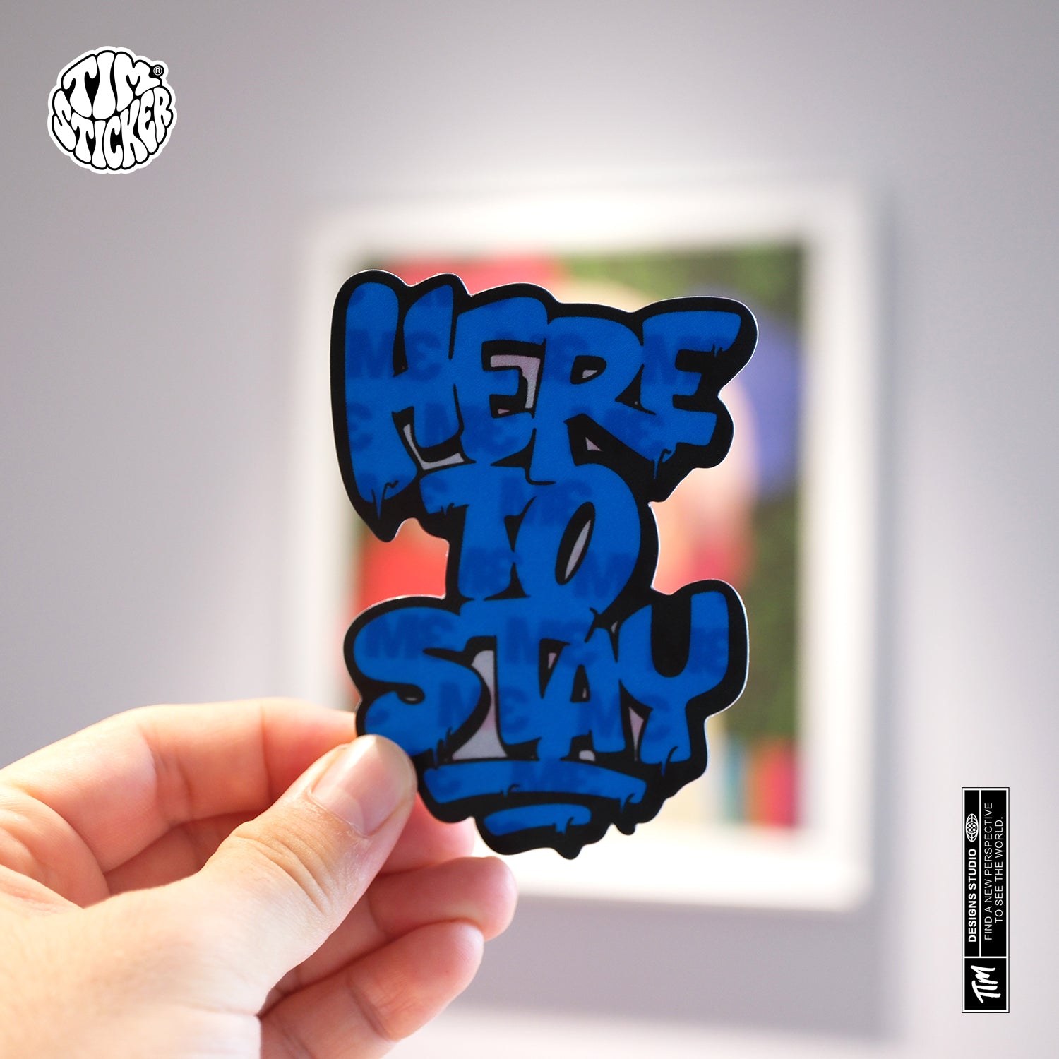 Flash Art Thug Life Graffiti Sticker, Bold Street Style Vinyl Decal for Cars, Laptops & Skate Gear, 3 PCS, Not Reusable TIM STICKER®