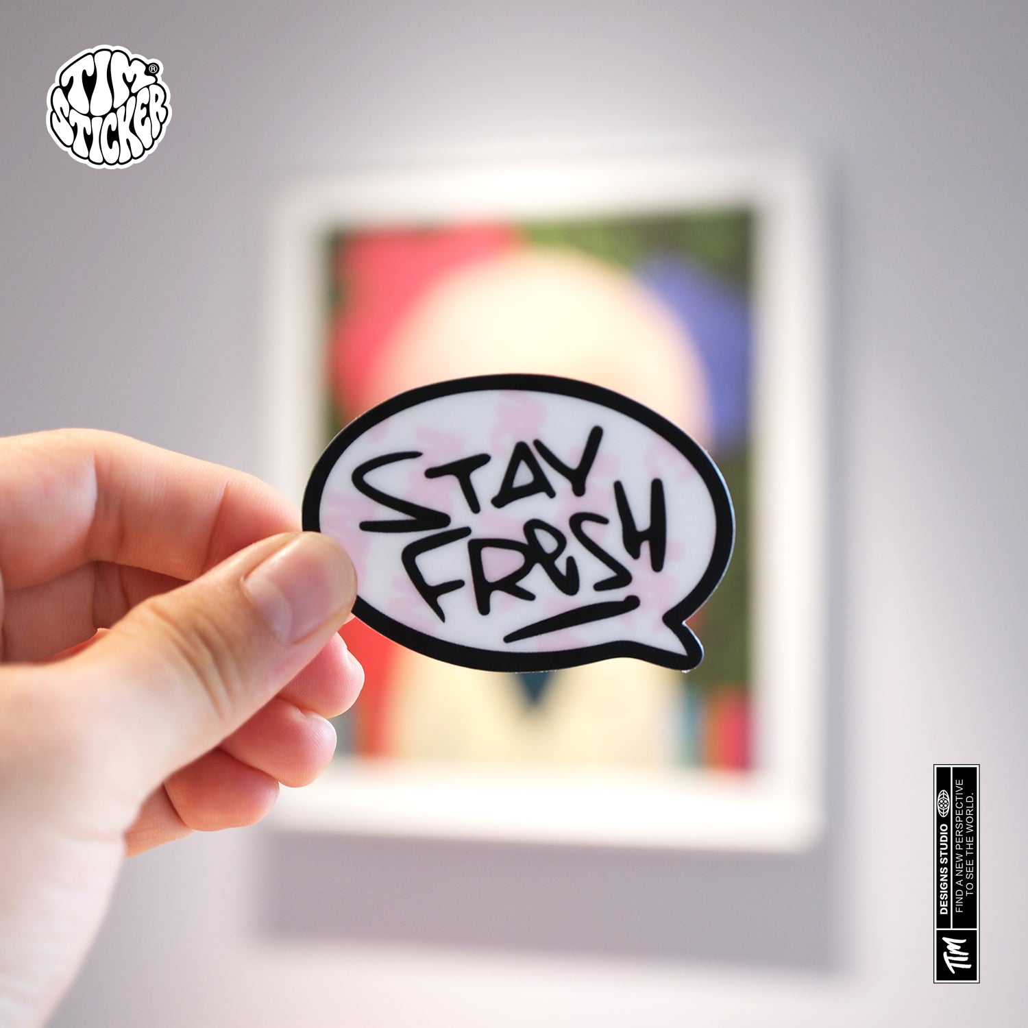 Flash Art Thug Life Graffiti Sticker, Bold Street Style Vinyl Decal for Cars, Laptops & Skate Gear, 3 PCS, Not Reusable TIM STICKER®