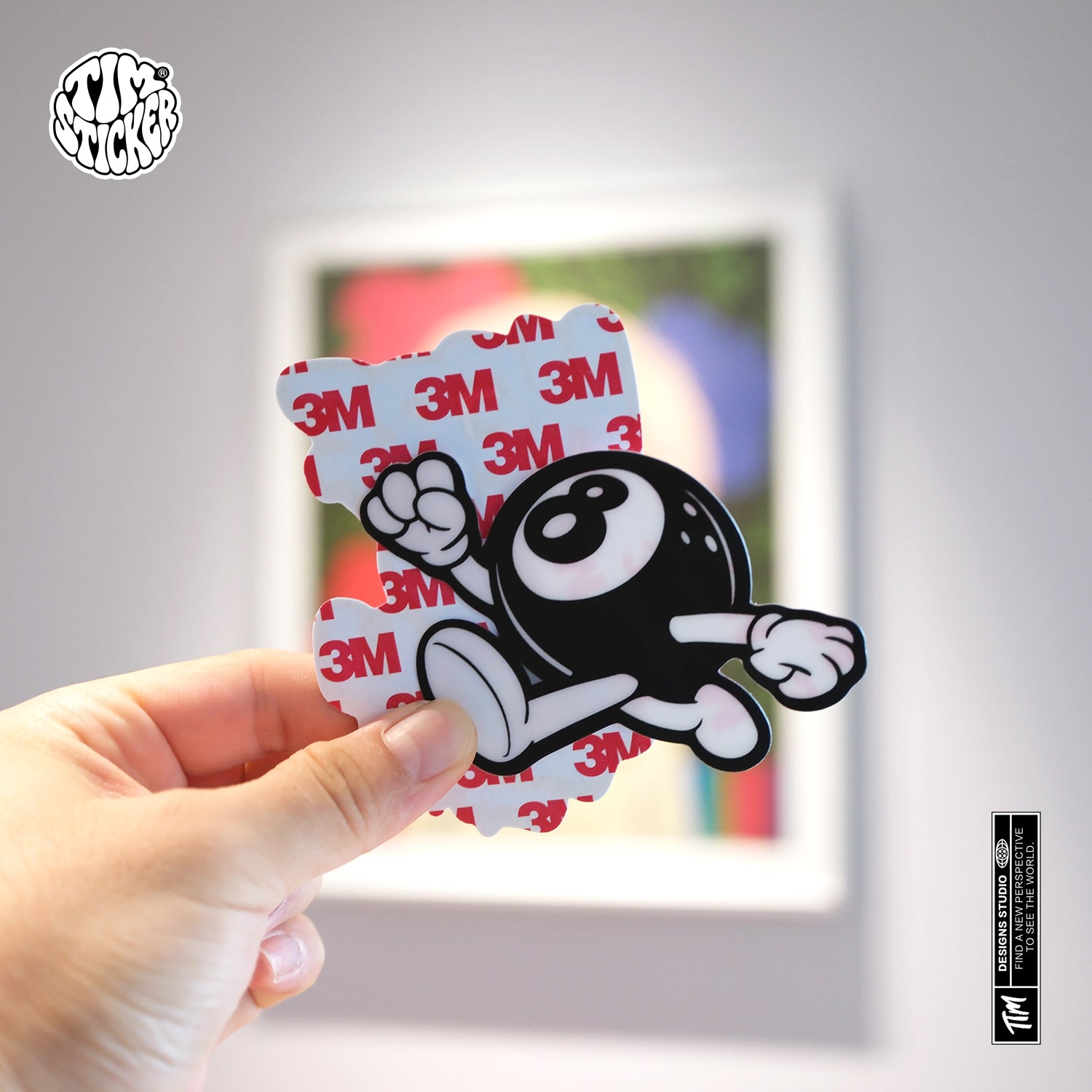 Flash Art Thug Life Graffiti Sticker, Bold Street Style Vinyl Decal for Cars, Laptops & Skate Gear, 3 PCS, Not Reusable TIM STICKER®