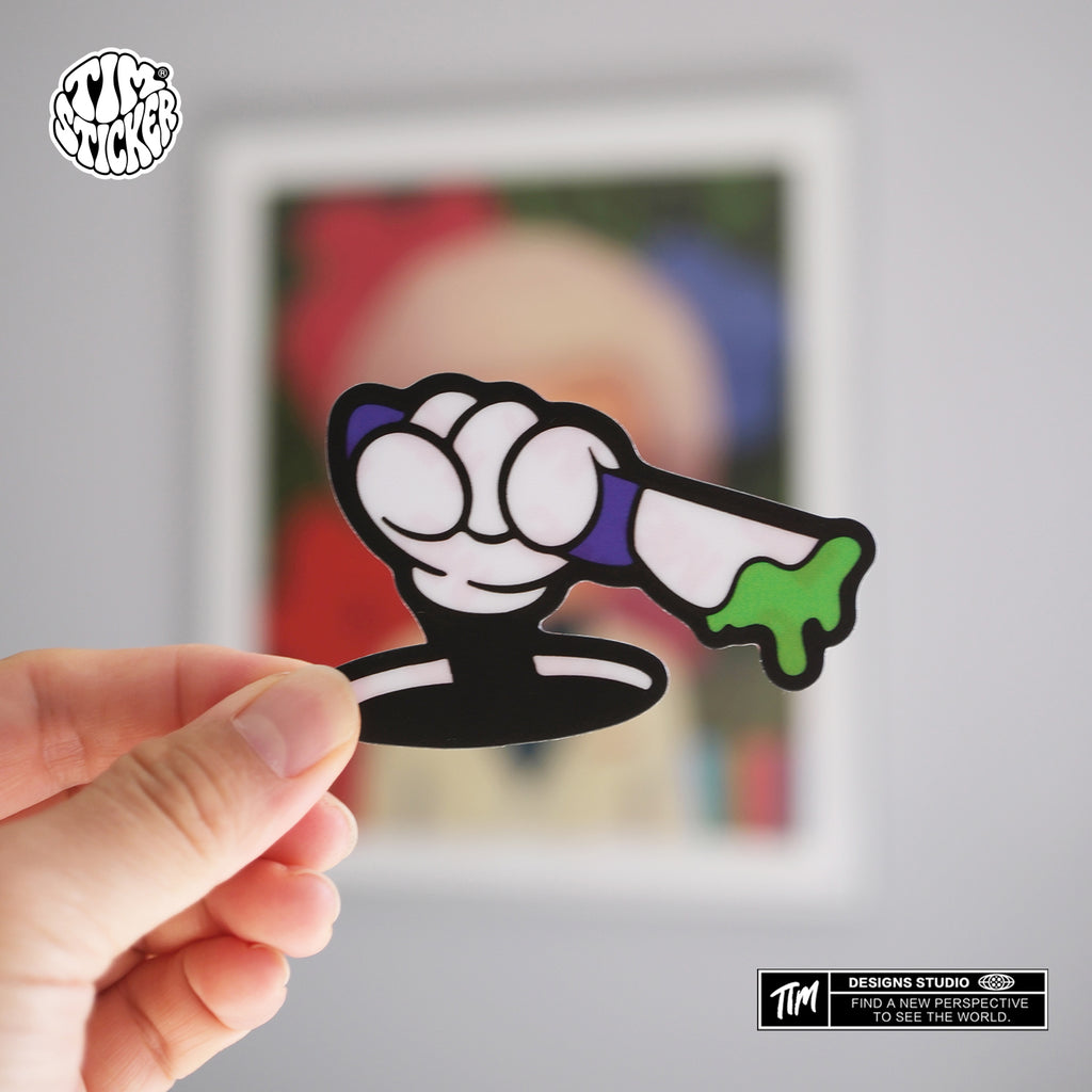 Flash-Art Graffiti Sticker Set (7 Pack) – Street Style Decals with 3M Adhesive for Cars, Laptops & Windows, 7 PCS, Not Reusable TIM STICKER®