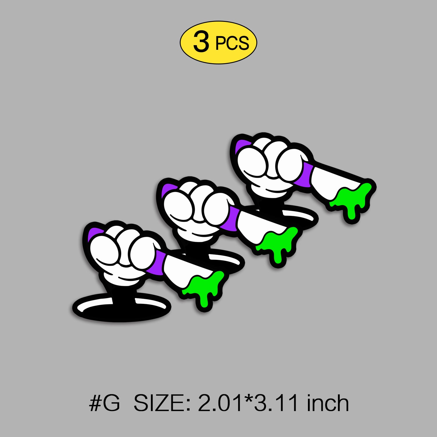 Flash-Art Graffiti Sticker Set (7 Pack) – Street Style Decals with 3M Adhesive for Cars, Laptops & Windows, 7 PCS, Not Reusable TIM STICKER®