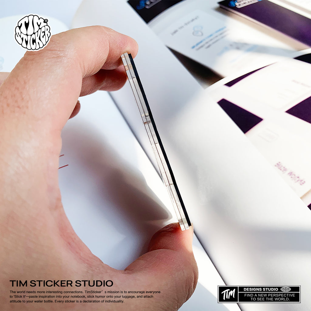 Strong Magnetic Scratch-Free Fuji Japan Refrigerator Magnets, Protects Refrigerator Surface Without Marks TIM STICKER®