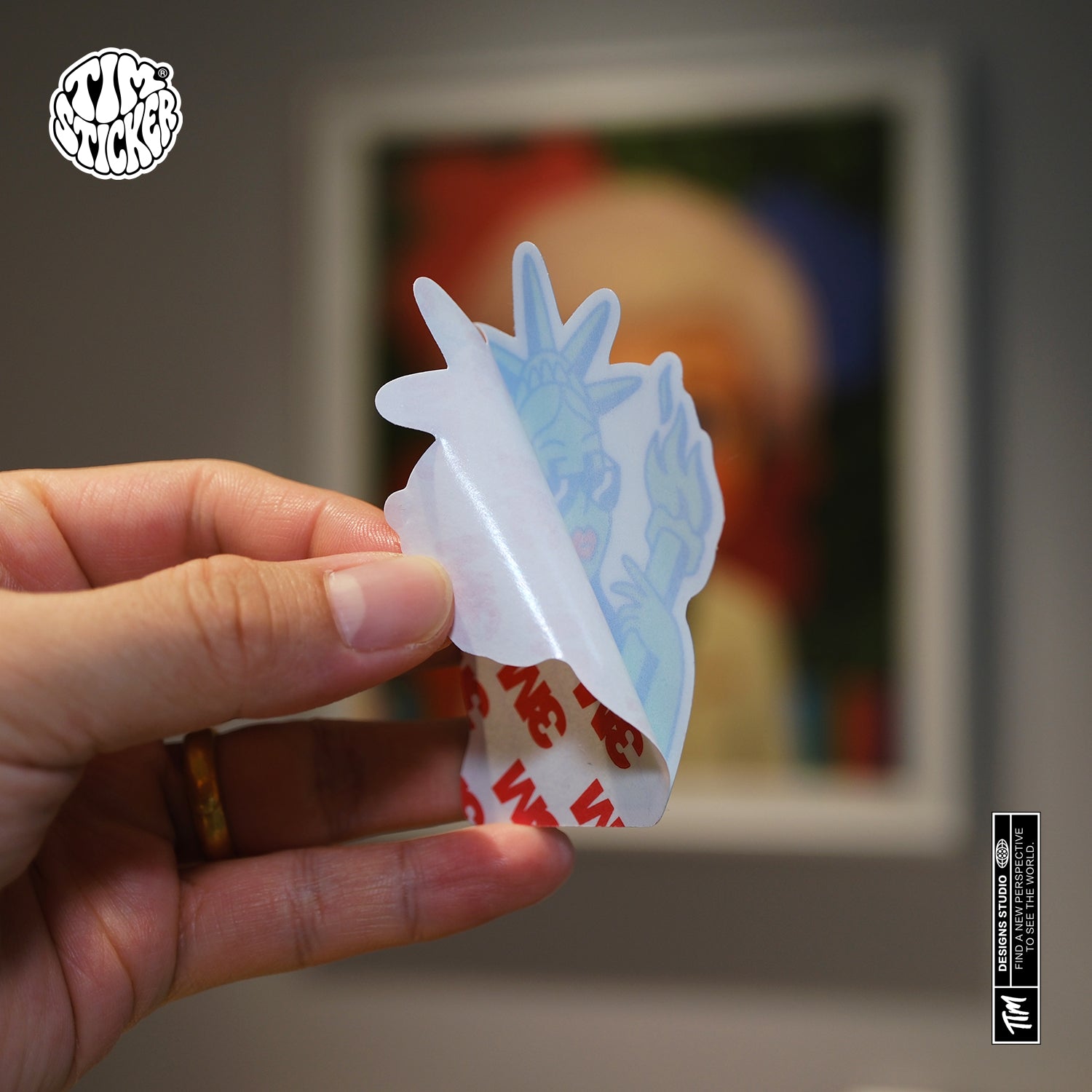 NewYorkCity Cartoon Fun Stickers Set, Includes 6 Patterns, Non-Toxic, Waterproof Kids Toys, Not Reusable TIM STICKER®