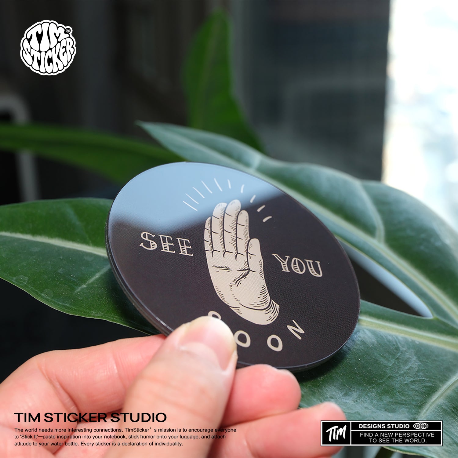 Strong Magnetic Scratch-Free See You Soon Refrigerator Magnets Family Photos Display TIM STICKER®