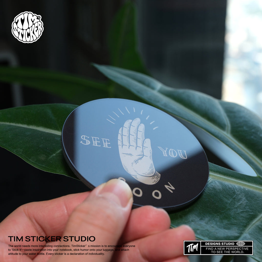 Strong Magnetic Scratch-Free See You Soon Refrigerator Magnets Family Photos Display TIM STICKER®