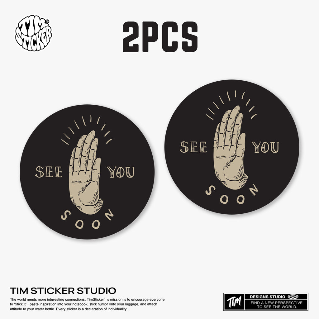 Strong Magnetic Scratch-Free See You Soon Refrigerator Magnets Family Photos Display TIM STICKER®