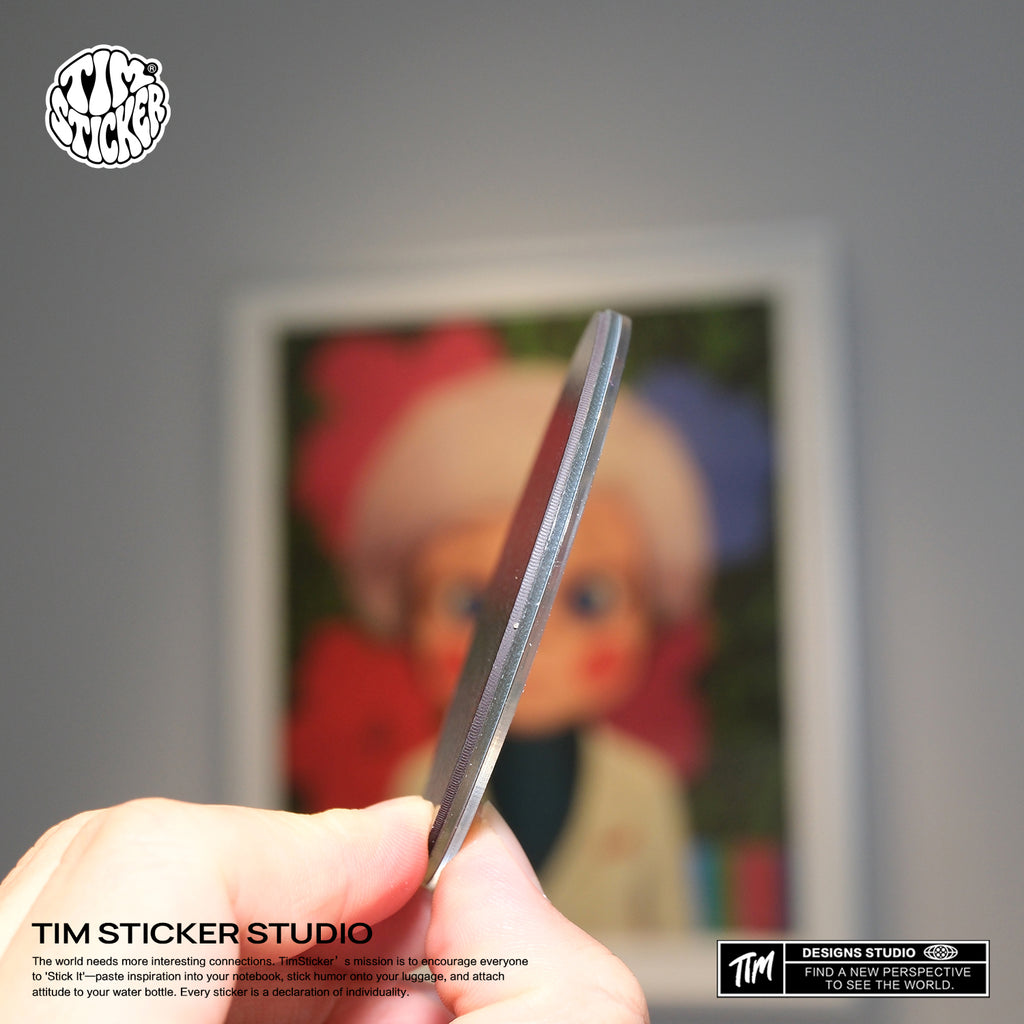 Strong Magnetic Scratch-Free See You Soon Refrigerator Magnets Family Photos Display TIM STICKER®