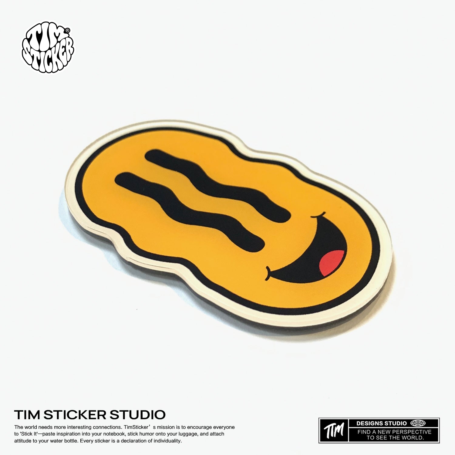 Strong Magnetic Scratch-Free Smile Pattern Refrigerator Magnets, Protects Refrigerator Surface Without Marks TIM STICKER®