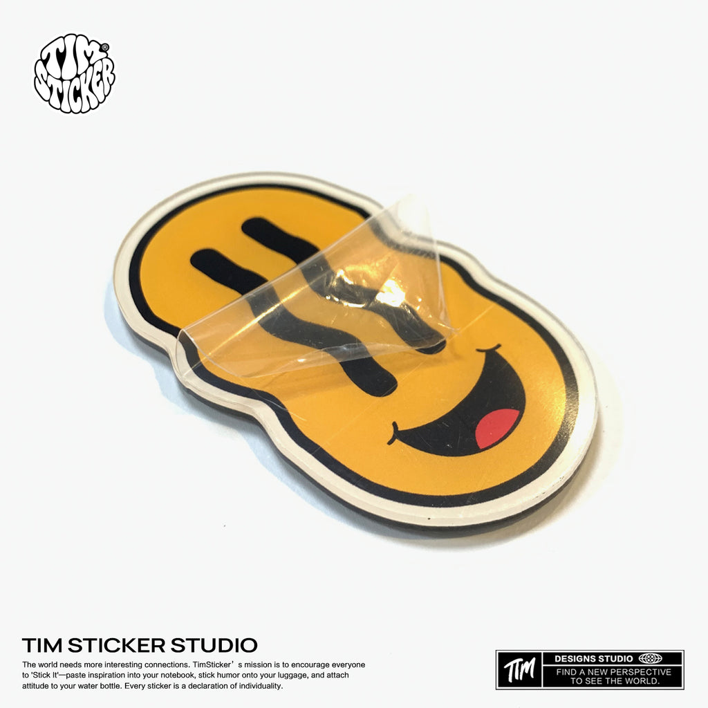 Strong Magnetic Scratch-Free Smile Pattern Refrigerator Magnets, Protects Refrigerator Surface Without Marks TIM STICKER®