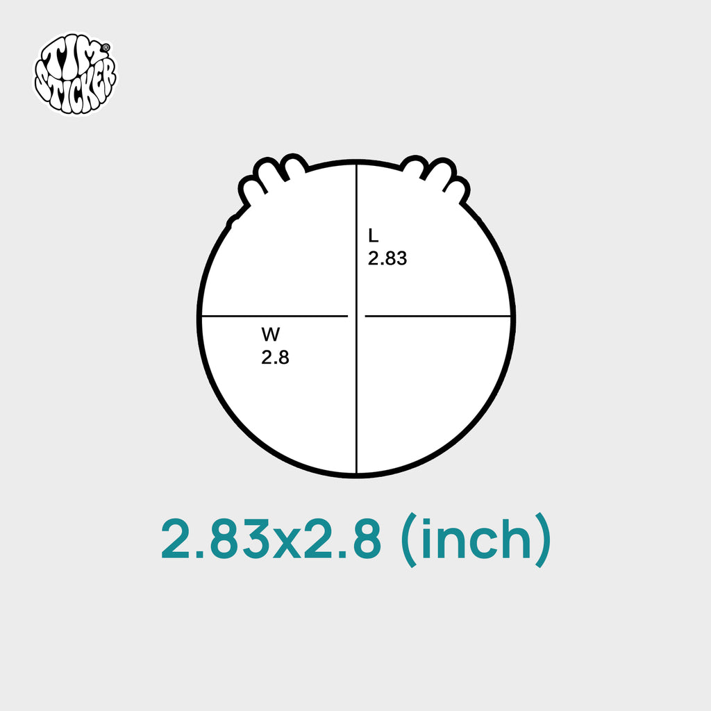 Strong Magnetic Scratch-Free "Trust No One" Refrigerator Magnets, Protects Refrigerator Surface Without Marks TIM STICKER®