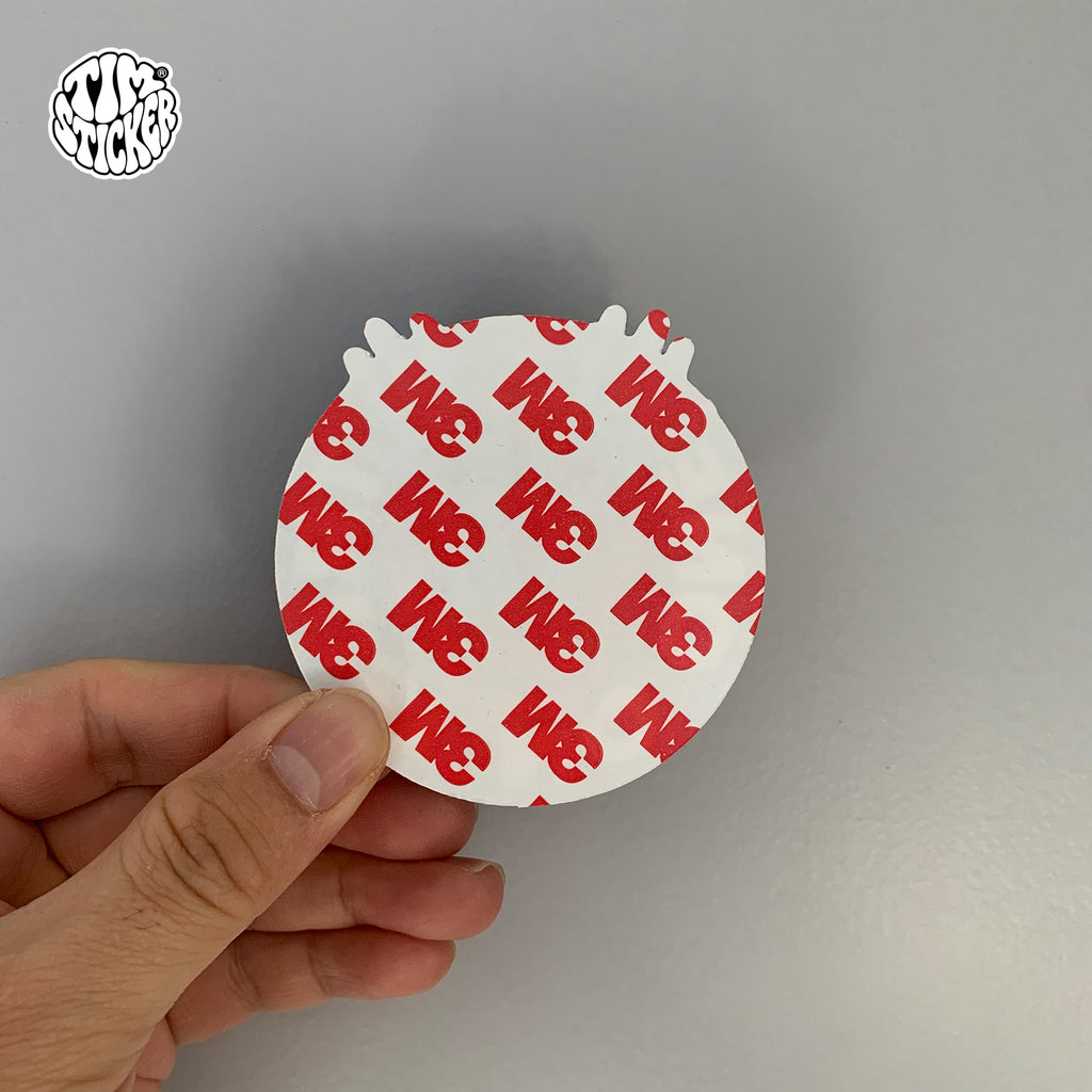 Trust no one Waterproof Stickers, Monster Hand And Eyes Vinyl Sticker Style Decal for Laptop, Water Bottle, Car, Skateboard, 3 PCS, Not Reusable TIM STICKER®