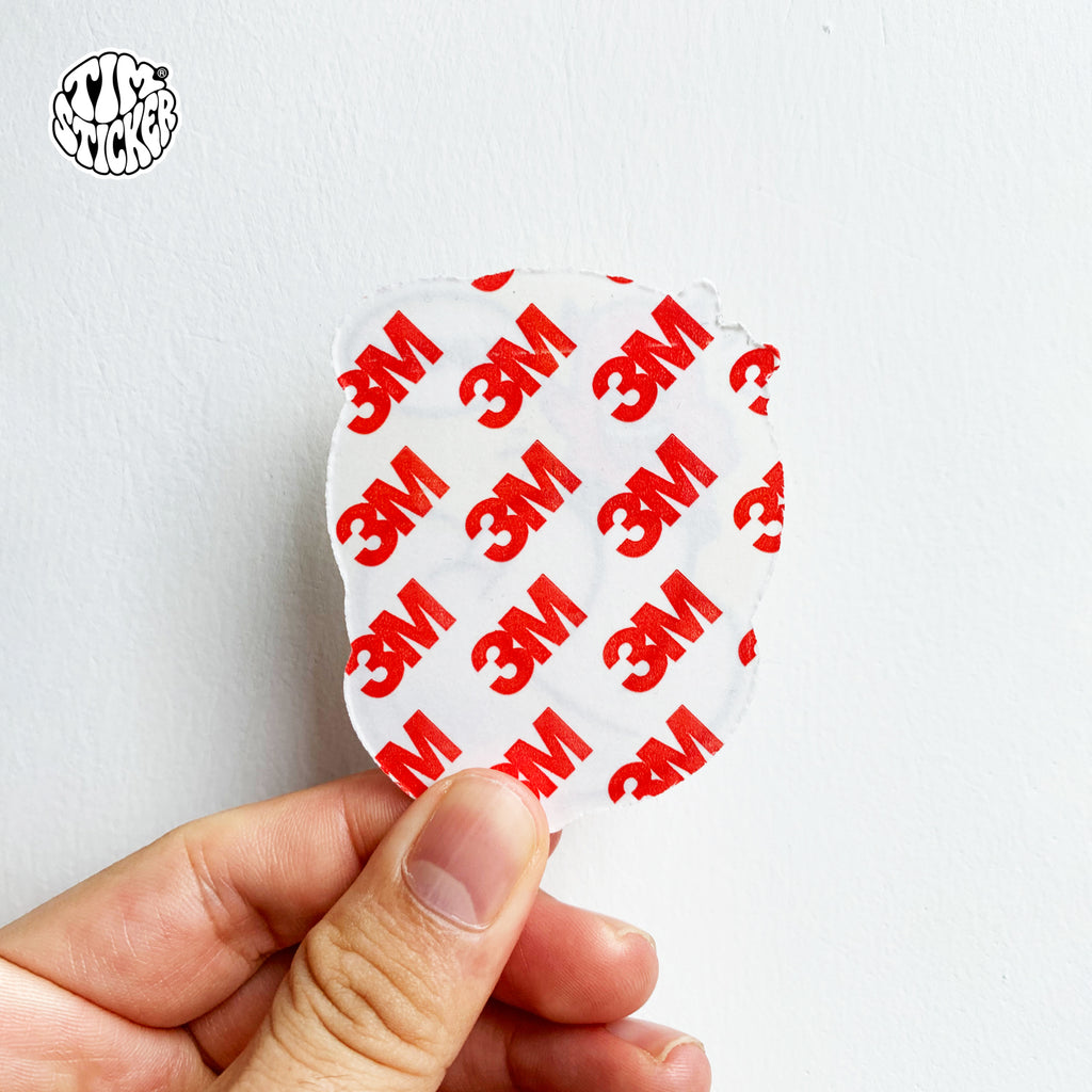 Evil Urges Cartoon Hand Gesture Sticker – Funny Attitude Vinyl Decal for Cars, Laptops & Windows, 3 PCS, Not Reusable, TIM STICKER®