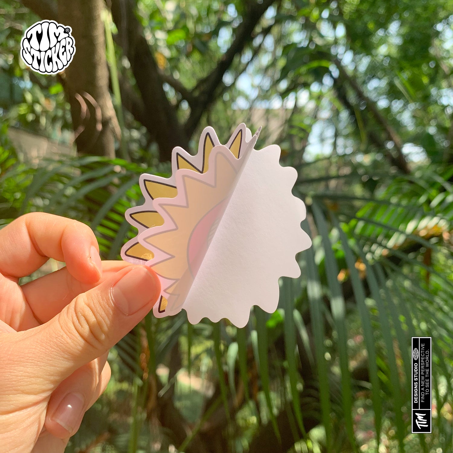 Winter Character Graffiti Sticker Pack – Hand-Drawn Style Vinyl Decal for Water Bottle, Laptops & Skate Gear, 3 PCS, Temporarily Reusable, TIM STICKER®