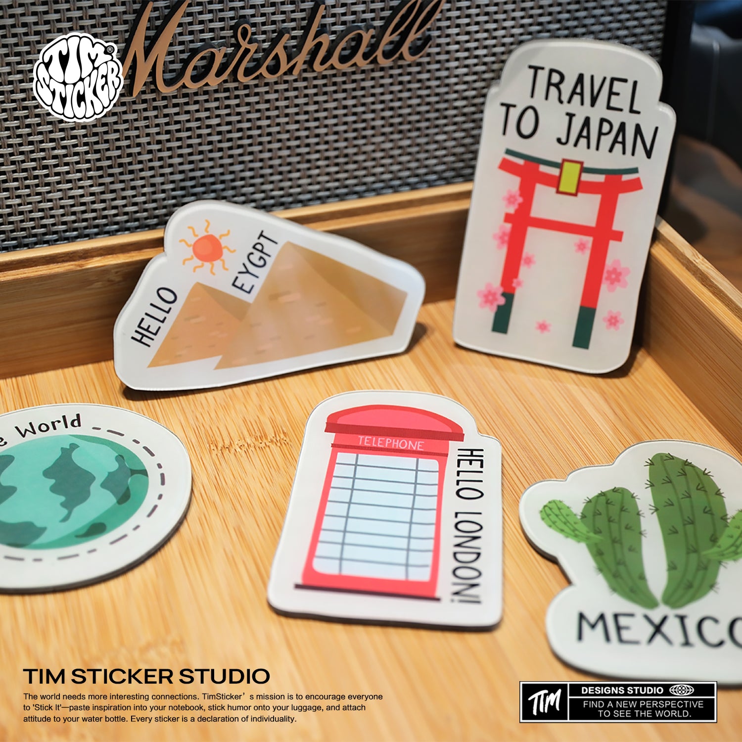 Strong Magnetic Scratch-Free Wonderful journey Pattern Refrigerator Magnets, Protects Refrigerator Surface Without Marks TIM STICKER®