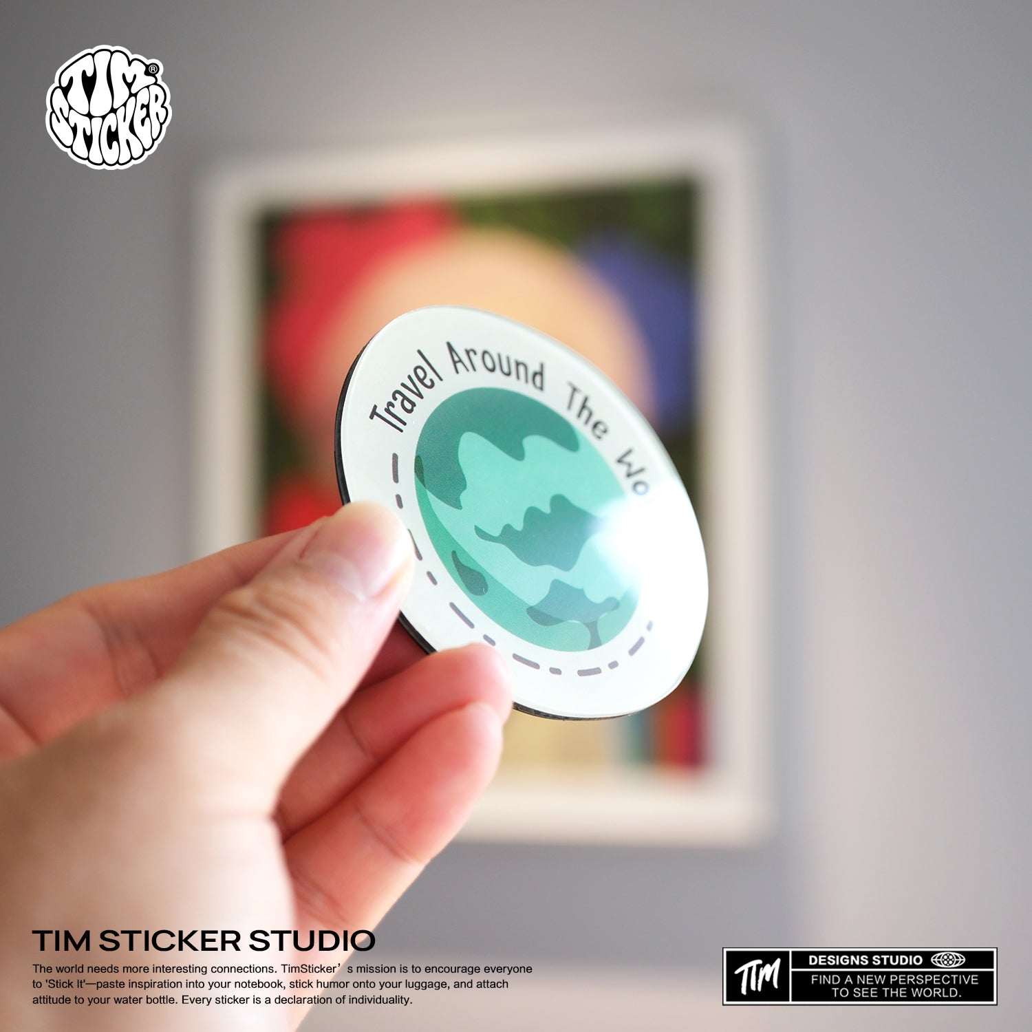 Strong Magnetic Scratch-Free Wonderful journey Pattern Refrigerator Magnets, Protects Refrigerator Surface Without Marks TIM STICKER®