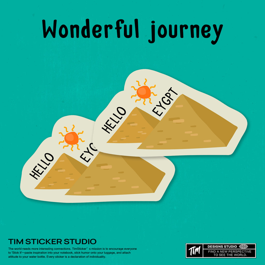 Strong Magnetic Scratch-Free Wonderful journey Pattern Refrigerator Magnets, Protects Refrigerator Surface Without Marks TIM STICKER®