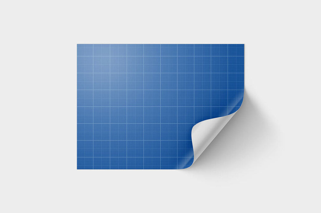 Rectangle Stickers Mockup
