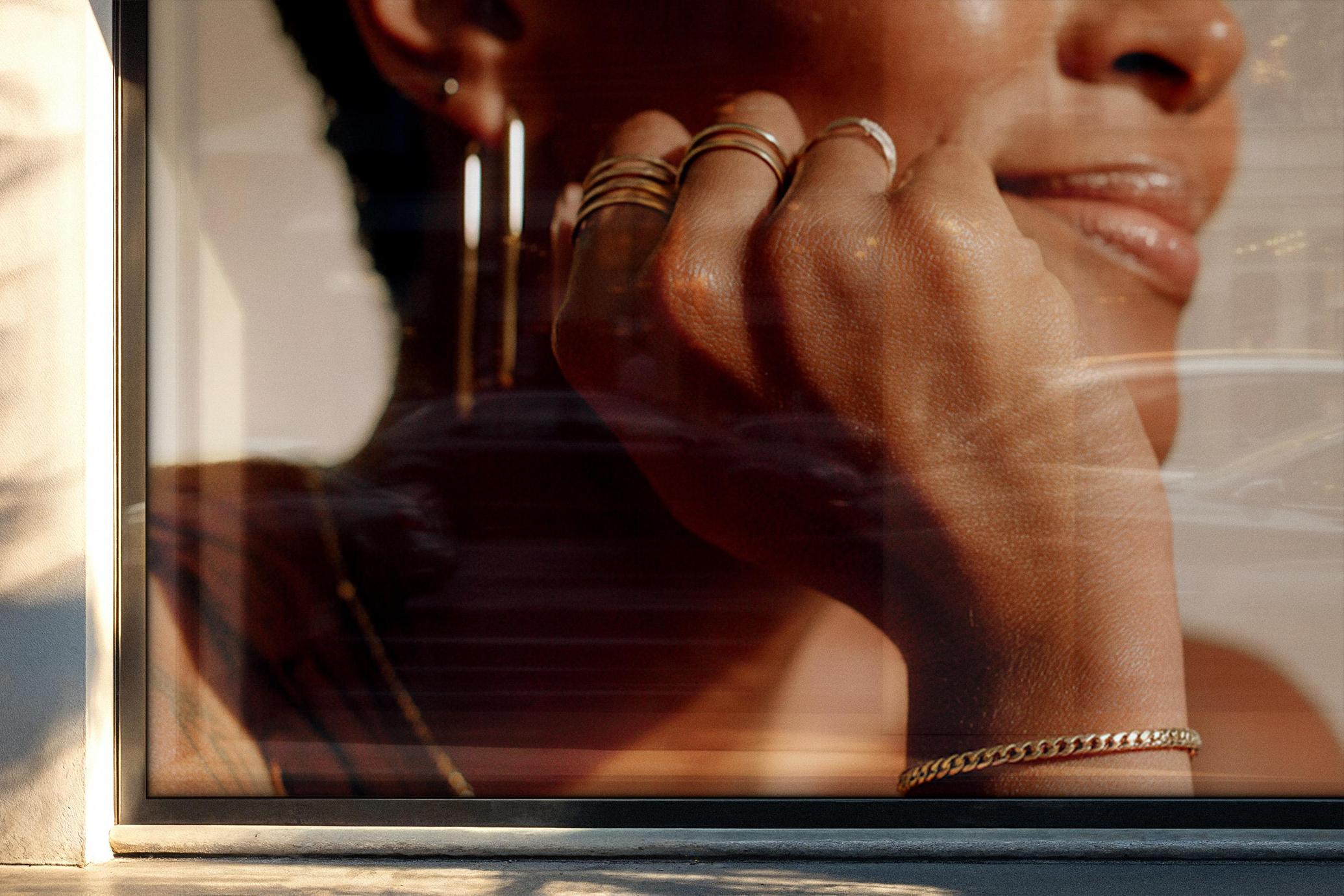 Window Sticker Mockup