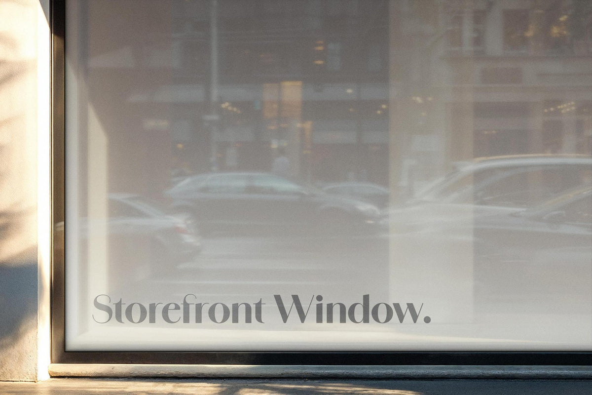 Window Sticker For Project Window Sticker Mockup – TIM STICKER